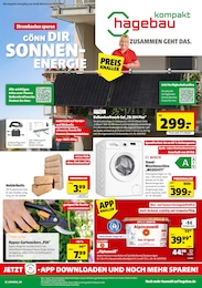 hagebau kompakt Prospekt "GÖNN DIR SONNENENERGIE", 8 Seiten, 29.08.2026 - 29.08.2026 Aktueller hagebau kompakt Prospekt, "GÖNN DIR SONNENENERGIE", mit Angeboten der Woche, gültig von 29.08.2026 bis 29.08.2026
