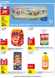 Prix et réduction Madeleine dans le prospectus Carrefour en cours Offre Madeleine dans le catalogue Carrefour du moment à la page 45