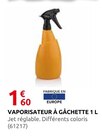 Rural Master Fronton - Promo Vaporisateur à gâchette 1 L Promo Vaporisateur à gâchette 1 L à 1,60 € dans le catalogue Rural Master à Fronton