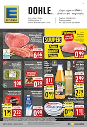 EDEKA Prospekt für Lingen mit 28 Seiten EDEKA Prospekt für Lingen: "Aktuelle Angebote", 28 Seiten, 21.09.2026 - 26.09.2026