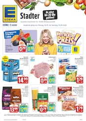 EDEKA Supermarkt Prospekt der aktuellen Woche mit 40 Seiten, gültig von 14.09.2026 bis 19.09.2026, in Stegaurach und Umgebung Aktueller EDEKA Supermarkt Prospekt in Stegaurach und Umgebung, "Wir lieben Lebensmittel!" mit 40 Seiten, 14.09.2026 - 19.09.2026