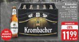 Pils oder Radler im Angebot bei EDEKA in Grevenbroich Pils oder Radler Angebote von Krombacher bei EDEKA Grevenbroich für 11,99 €