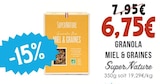 Granola Bio Miel & Graines - SuperNature dans le catalogue Naturalia