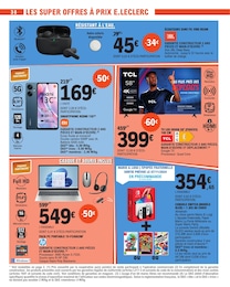 Offre Téléphone dans le catalogue E.Leclerc du moment à la page 38