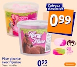 Pâte gluante avec figurine dans le catalogue Action