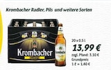 Aktuelle Radler Angebote bei Getränke Arena in Essen Aktuelles Radler, Pils und weitere Sorten Angebot bei Getränke Arena in Essen ab 13,99 €