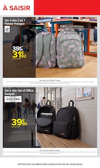 Promotion Sac Sport dans le prospectus Carrefour, valable du 28/07/2026 au 10/08/2026 Promo Sac Sport dans le catalogue Carrefour du moment à la page 6