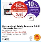Mozzarella di Bufala Campana A.O.P. - Monoprix Gourmet dans le catalogue Monoprix