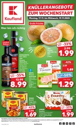 Supermarkt Prospekt von Kaufland Wendeburg Kaufland Prospekt: "KNÜLLER", 62 Seiten, 17.11.2025 - 19.11.2025