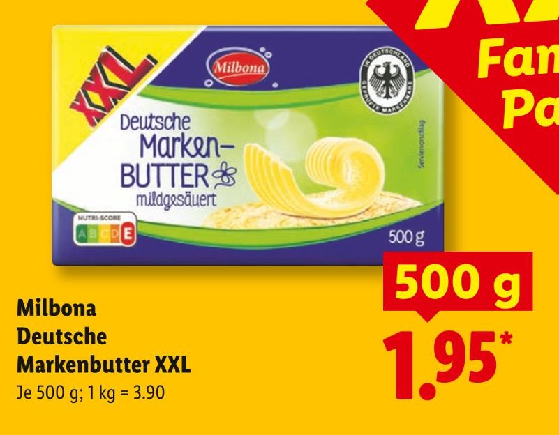 Deutsche Markenbutter XXL