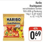 Goldbären Angebote von Haribo bei nah und gut Ansbach für 0,69 €
