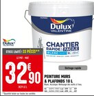 PEINTURE MURS & PLAFONDS 10 L - DULUX VALENTINE en promo chez Batkor PEINTURE MURS & PLAFONDS 10 L - DULUX VALENTINE dans le catalogue Batkor