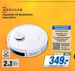 Saugroboter mit Wischfunktion Deebot N8 Pro Angebote von Ecovacs bei expert Stade für 349,00 €