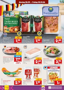 Wurst im aktuellen Netto Marken-Discount Prospekt (Karlsruhe) Wurst im Netto Marken-Discount Prospekt "Aktuelle Angebote" mit 72 Seiten (Karlsruhe)