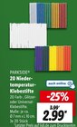 Niedertemperatur-Klebestifte im Lidl Prospekt Niedertemperatur-Klebestifte von PARKSIDE im aktuellen Lidl Prospekt fĂŒr 2,99 âŹ