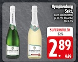 Sekt im EDEKA Prospekt Sekt von Nymphenburg im aktuellen EDEKA Prospekt für 2,89 €