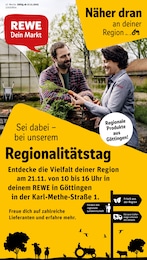 REWE Prospekt für Göttingen mit 33 Seiten REWE Prospekt für Göttingen: "Dein Markt", 33 Seiten, 17.11.2025 - 22.11.2025