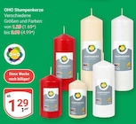 Aktuelles Stumpenkerze Angebot bei GLOBUS in Mannheim ab 1,29 €