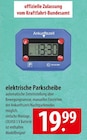 elektrische Parkscheibe Angebote bei famila Nordost Norderstedt für 19,99 €