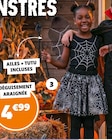 Déguisement araignée en promo chez Gifi Déguisement araignée dans le catalogue Gifi