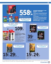 Promos Console Nintendo dans le catalogue "PRÉPAREZ LA RENTRÉE À PRIX E.LECLERC" de E.Leclerc à la page 15 Promos Console Nintendo dans le catalogue "PRÉPAREZ LA RENTRÉE À PRIX E.LECLERC" de E.Leclerc à la page 15