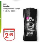 Dusche im Angebot bei GLOBUS in Erlangen Dusche Angebote von Axe bei GLOBUS Erlangen für 2,49 €
