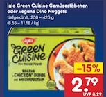 Green Cuisine Gemüsestäbchen im Netto Marken-Discount Prospekt Green Cuisine Gemüsestäbchen von iglo im aktuellen Netto Marken-Discount Prospekt für 2,79 €