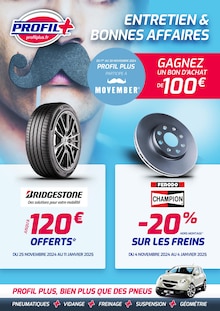 Prospectus Profil Plus à Gorron, "ENTRETIEN & BONNES AFFAIRES", 1 page de promos valables du 25/11/2024 au 30/11/2024