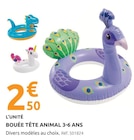 Bouée tête animal 3-6 ans en promo chez Mr.Bricolage Chartres à 2,50 €