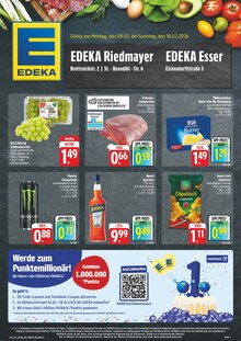 Monster Energy im EDEKA Prospekt "Wir lieben Lebensmittel!" mit 8 Seiten (Würzburg)