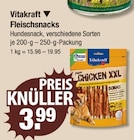 Fleischsnacks von Vitakraft im aktuellen V-Markt Prospekt für 3,99 €