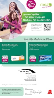 Aktueller mea - meine apotheke Prospekt "Unsere Oktober-Angebote" für Düsseldorf Aktueller mea - meine apotheke Prospekt für Düsseldorf mit Seiten