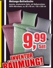 Melange-Bettwäsche bei Christian Scheffer Heimtex-Fachmarkt e.K. im Prospekt "" für 9,99 €