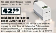 Heizkörper-Thermostat „Smart Home“ bei OBI in Wetzlar Heizkörper-Thermostat „Smart Home“ im Angebot bei OBI Wetzlar für 42,99 €