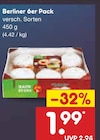 Berliner 6er Pack bei Netto Marken-Discount im Overath Prospekt für 1,99 €
