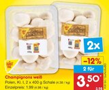 Aktuelles Champignons weiß Angebot bei Netto Marken-Discount in Leipzig ab 1,99 €