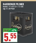 Pilsner Angebote von Radeberger bei Marktkauf Ahlen für 5,55 €