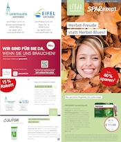 LINDA Premiumapotheke Bitburg Prospekt der aktuellen Woche, gültig von 01.10.2025 bis 31.10.2025 Aktueller LINDA Premiumapotheke Bitburg Prospekt "Aktuelle Angebote" mit 3 Seiten
