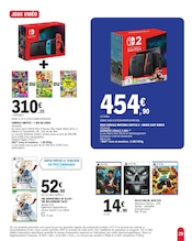 Promos Nintendo Switch dans le catalogue "Vague de fraîcheur sur votre budget" de E.Leclerc Nintendo Switch en promo dans le catalogue E.Leclerc à la page 29