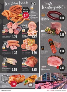 Wurst im aktuellen E center Prospekt (Essen) Wurst im E center Prospekt "Aktuelle Angebote" mit 8 Seiten (Essen)