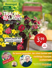 ROSENGUT Langerwisch Prospekt TRAUM-BALKON! mit  Seiten in Ludwigsfelde und Umgebung