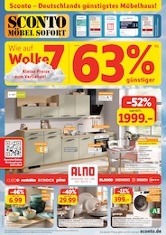 Sconto SB Prospekt "Sconto - Deutschlands günstigstes Möbelhaus!", 8 Seiten, 12.08.2026 - 15.09.2026