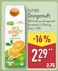 Orangensaft von GUT BIO im aktuellen ALDI Nord Prospekt