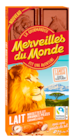 Tablette de chocolat - MERVEILLES DU MONDE en promo chez Carrefour Colmar à 2,75 €