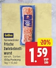 Spreewälder Frische Zwiebelmettwurst von Golßen im aktuellen EDEKA Prospekt