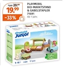 BIO-MARKTSTAND & GABELSTAPLER Angebote von PLAYMOBIL bei Müller Hürth für 19,99 €