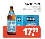 Getränke Hörl Ingolstadt - Weißbier Hell Angebot im Prospekt Weißbier Hell bei Getränke Hörl im Ingolstadt Prospekt für 17,99 €