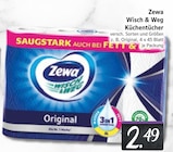 Wisch & Weg Küchentücher Angebote von Zewa bei EDEKA Wuppertal für 2,49 €