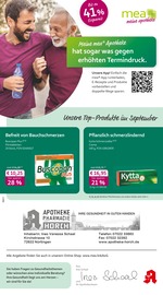 Aktueller mea - meine apotheke Apotheken Prospekt in Wolfschlugen und Umgebung, "Unsere September-Angebote" mit 4 Seiten, 01.09.2025 - 30.09.2025