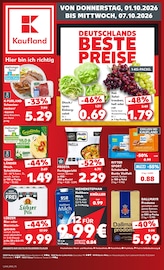 Kaufland Prospekt der aktuellen Woche, gültig von 01.10.2026 bis 07.10.2026 Aktueller Kaufland Prospekt "Hier bin ich richtig" mit 66 Seiten